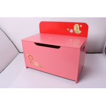 Storage Wooden Toy Storage Toy Box Bench Chest Storage Case Children Furniture Decoration Furniture-Red Chick